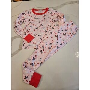 Magnolia Baby pima cotton christmas pjs size 10